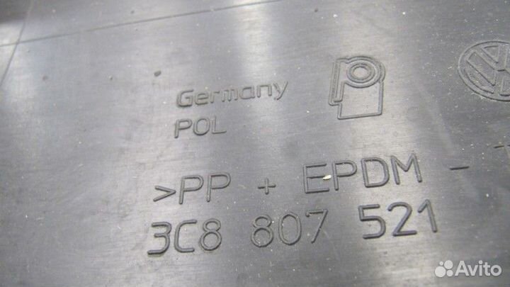 Юбка задняя Volkswagen Passat CC 2008-2017