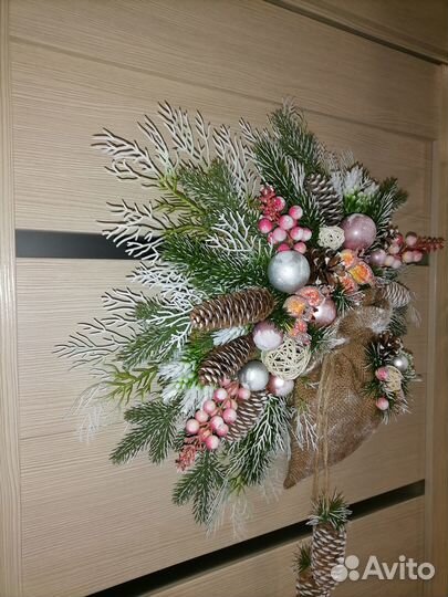 Новогодний венок большой