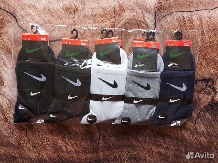 Носки Nike Reebok Lacoste Jordan