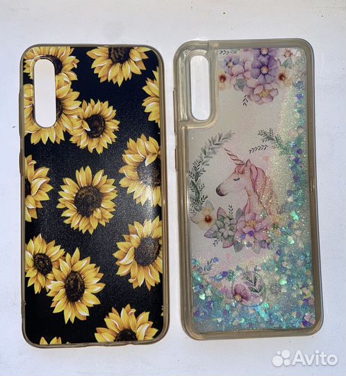 Чехлы на samsung A30s, A50 цена за оба