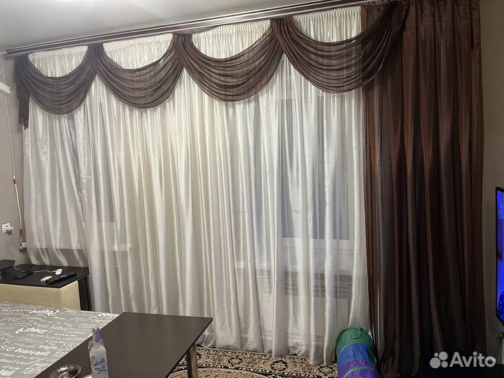 Тюль с ламбрекеном