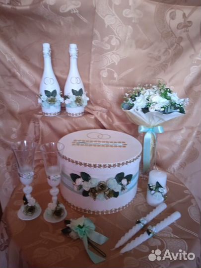 Свадебные аксессуары набор