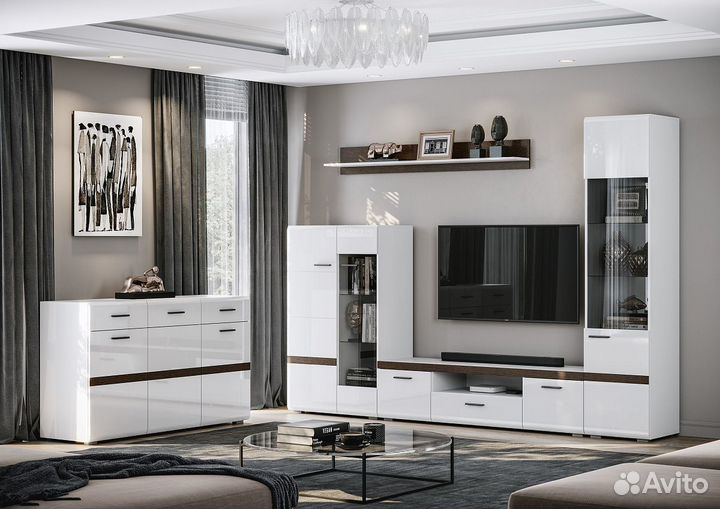 Тумба под TV/ Тумба белая в наличии