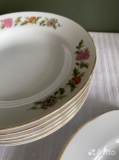 Тарелки, сервиз СССР