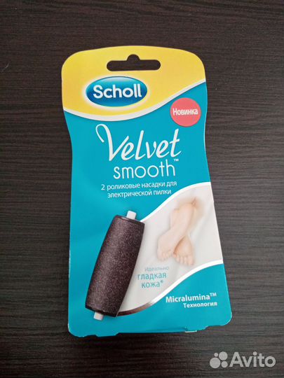 Сменные ролики для пилки scholl velvet smooth
