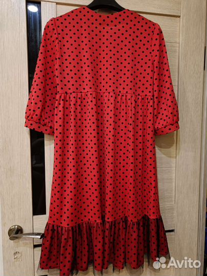 Платье в горох