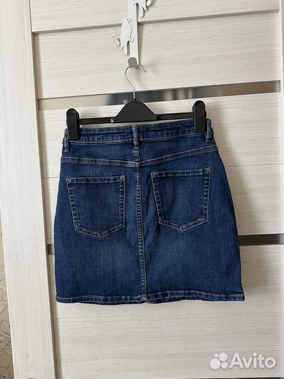 Юбка джинсовая zara
