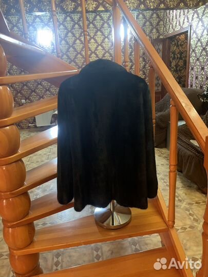 Полушубок мужское норковое