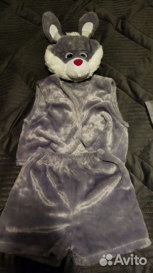Новогодний костюм зайца с 4 до 7 лет