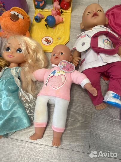 Пупс кукла свинка пепа доктор плюшева