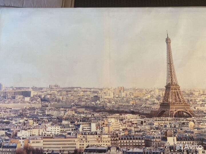 Холст постер картина IKEA Париж 78х118