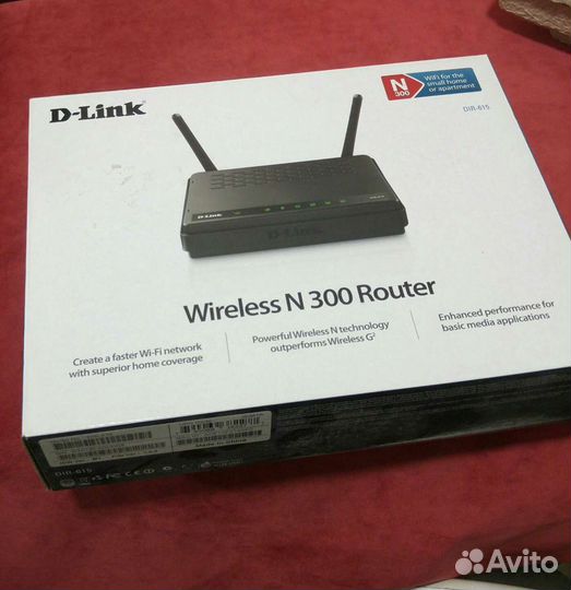Роутер (модем) D-Link DIR-615 N300