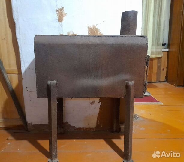 Печь буржуйка с трубой