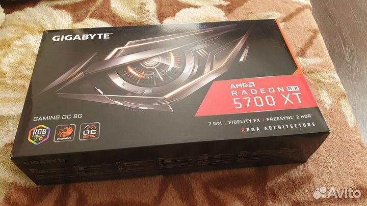 Видеокарта rx5700xt
