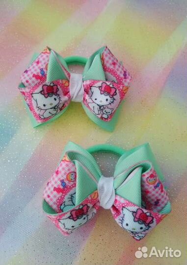 Бантики Hello Kitty Хелло Китти