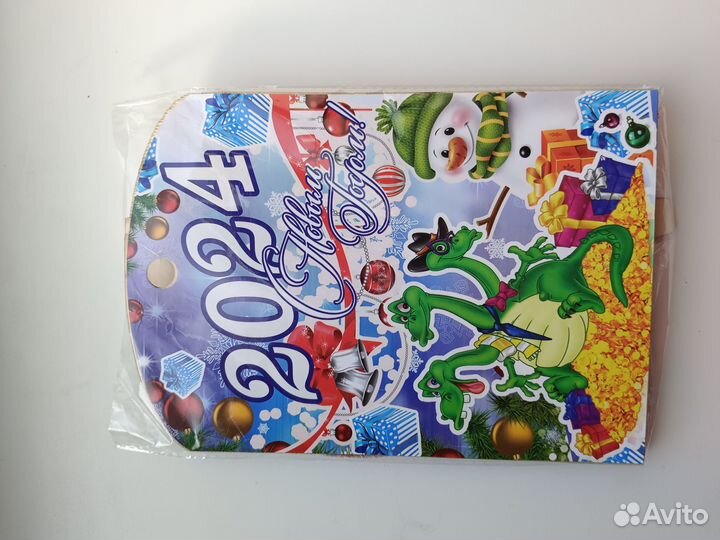 Подарочный набор на новый год 5в 1 прихватки