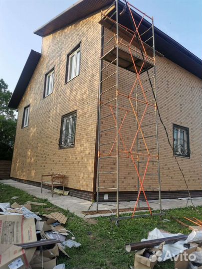 Фасадные работы монтаж сайдинга