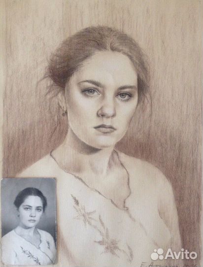 Художник, портреты по фото на заказ