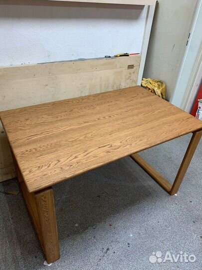 Компьютерный стол из массива дуба морбилонга