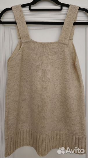 Женский шерстяной жилет