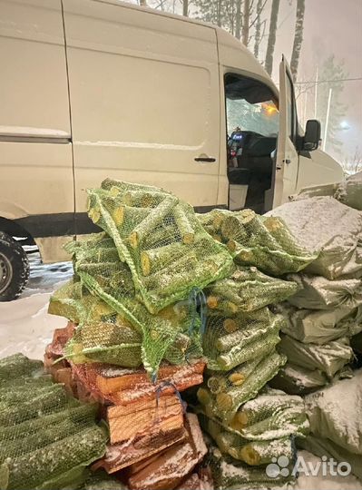 Дрова колотые