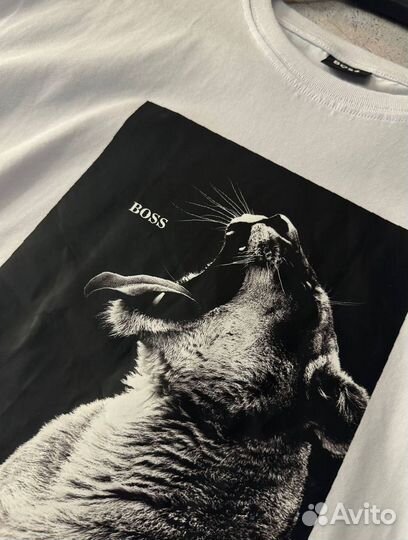 Футболка Hugo Boss пантера мужская