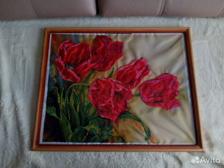 Картины вышитые бисером