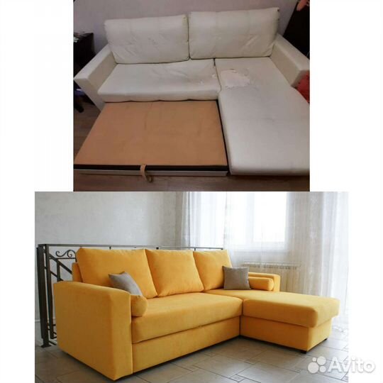 Перетяжка мебели