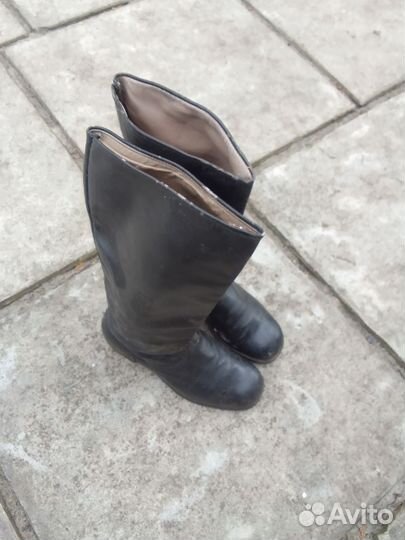 Сапоги офицерские хромовые