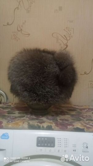 Шапка женская чернобурка