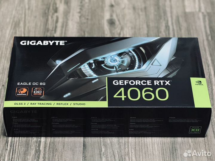 Gigabyte RTX 4060 eagle OC 8GB новая гарантия