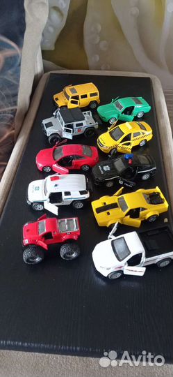 Детские машинки игрушки металлические