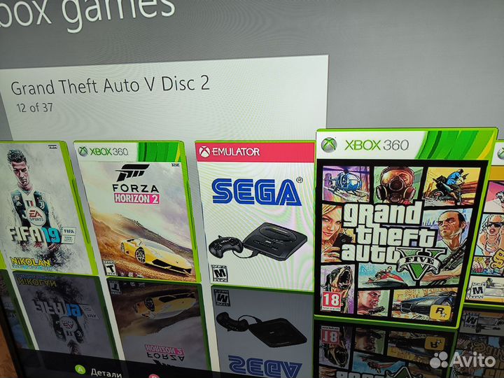 Xbox 360 Slim 250Gb Прошитая