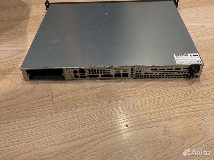 Корпус supermicro 1u usm 44x37