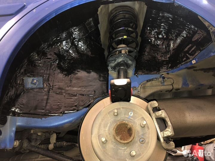 Шумоизоляция для колесных арок