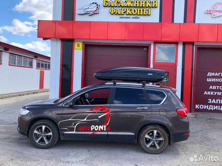 Автобокс Вояж 520л усиленный Хавал Н6