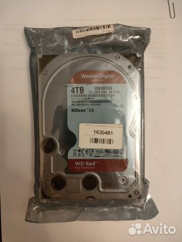 Жесткий диск WD Red IntelliPower WD40efax 4 тб купить в Москве ...
