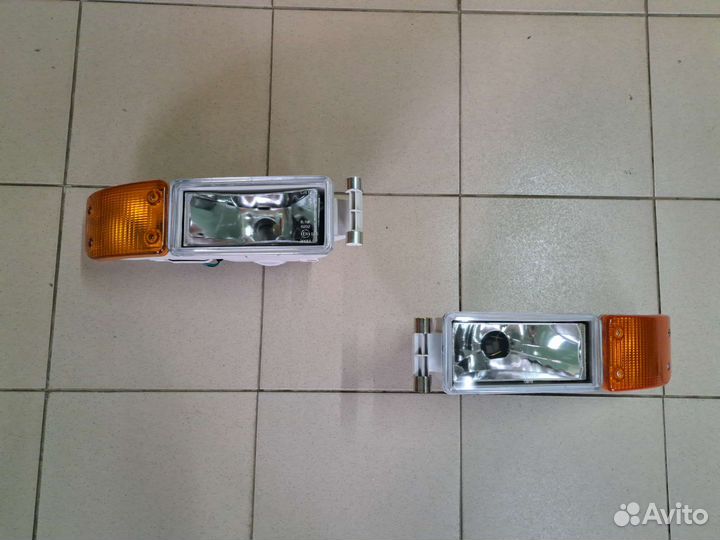 Фара противотуманная с поворотником MAN TGA TGL LE