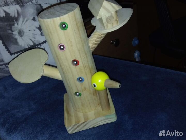 Развивающая игра Поймай червячка