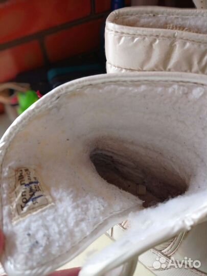 Сапожки для девочки осень