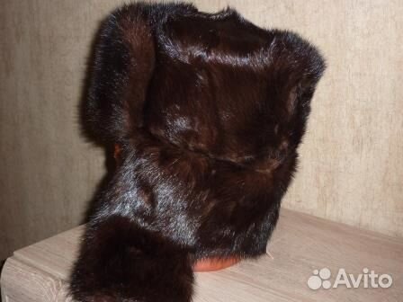 Шапка мужская норковая