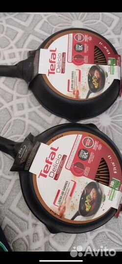 Новая сковорода tefal delicio (26см)