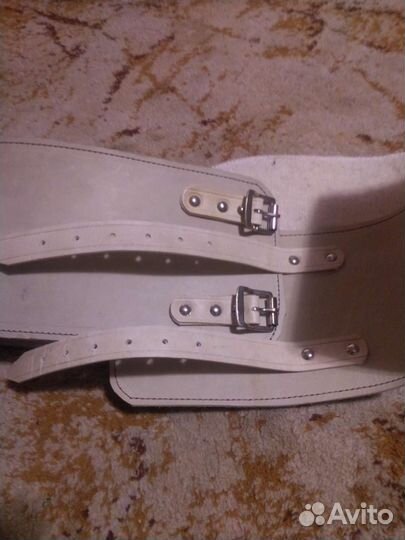 Пояс-карсет ортопедический натуральная кожа