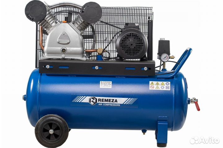 Компрессор ременной remeza сб4/С-100LB50
