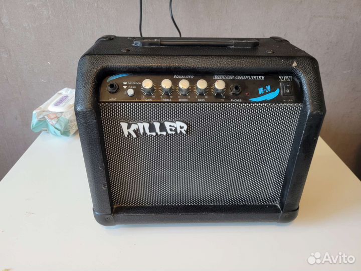 Комбоусилитель killer vg-20 для электрогитары