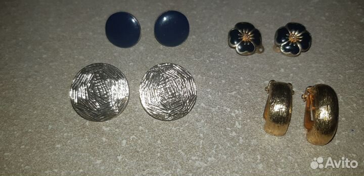 Винтажные клипсы