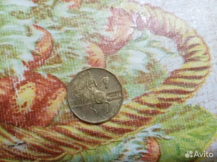 Чешские кроны монеты