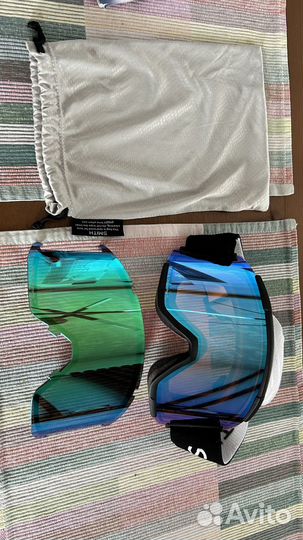 Продам горнолыжную маску Smith squad xl