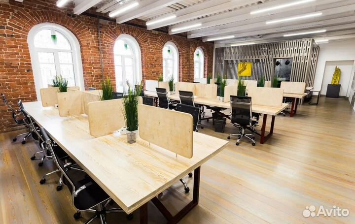 Раскрученный коворкинг в районе с плотным трафиком