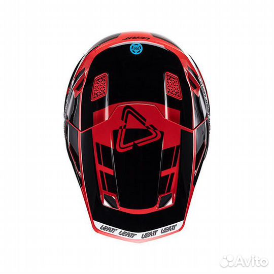 Кроссовый шлем Leatt 7.5 V24 Red XL 61-62cm